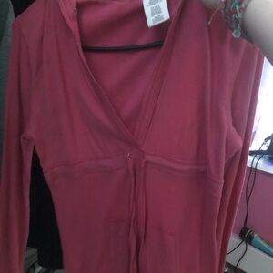 Pink Long Sleeve Top